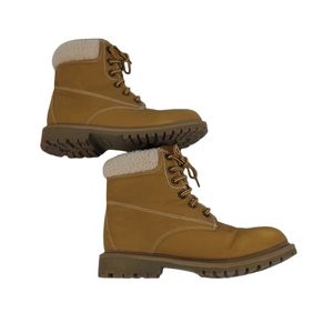 SOLD VINTAGE ESPRIT HIKER BOOTS CAMEL TAN SIZE 7